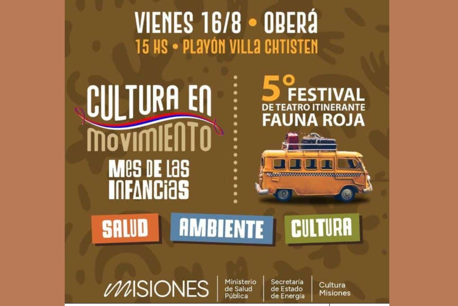 Teatro, juegos y atención médica en Villa Cristen