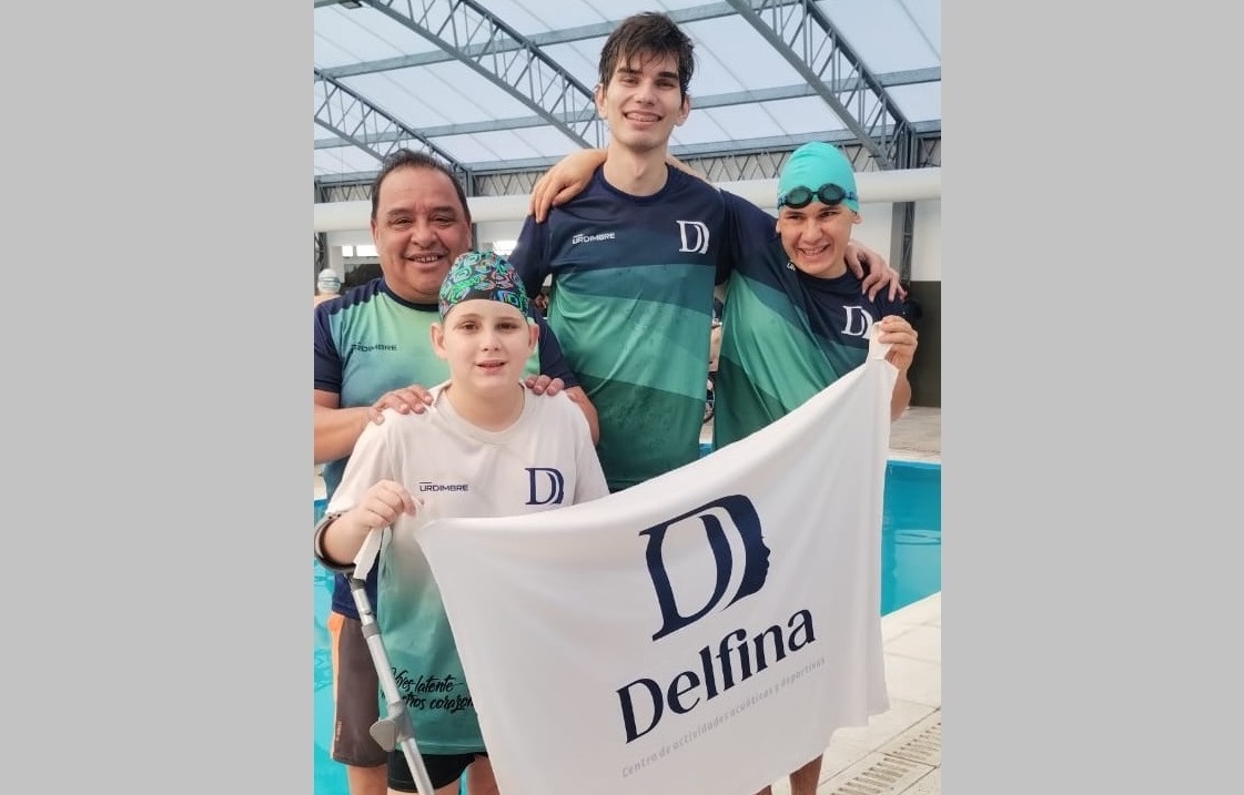 Gran cosecha de medallas para Oberá en la Liga Argentina de Natación