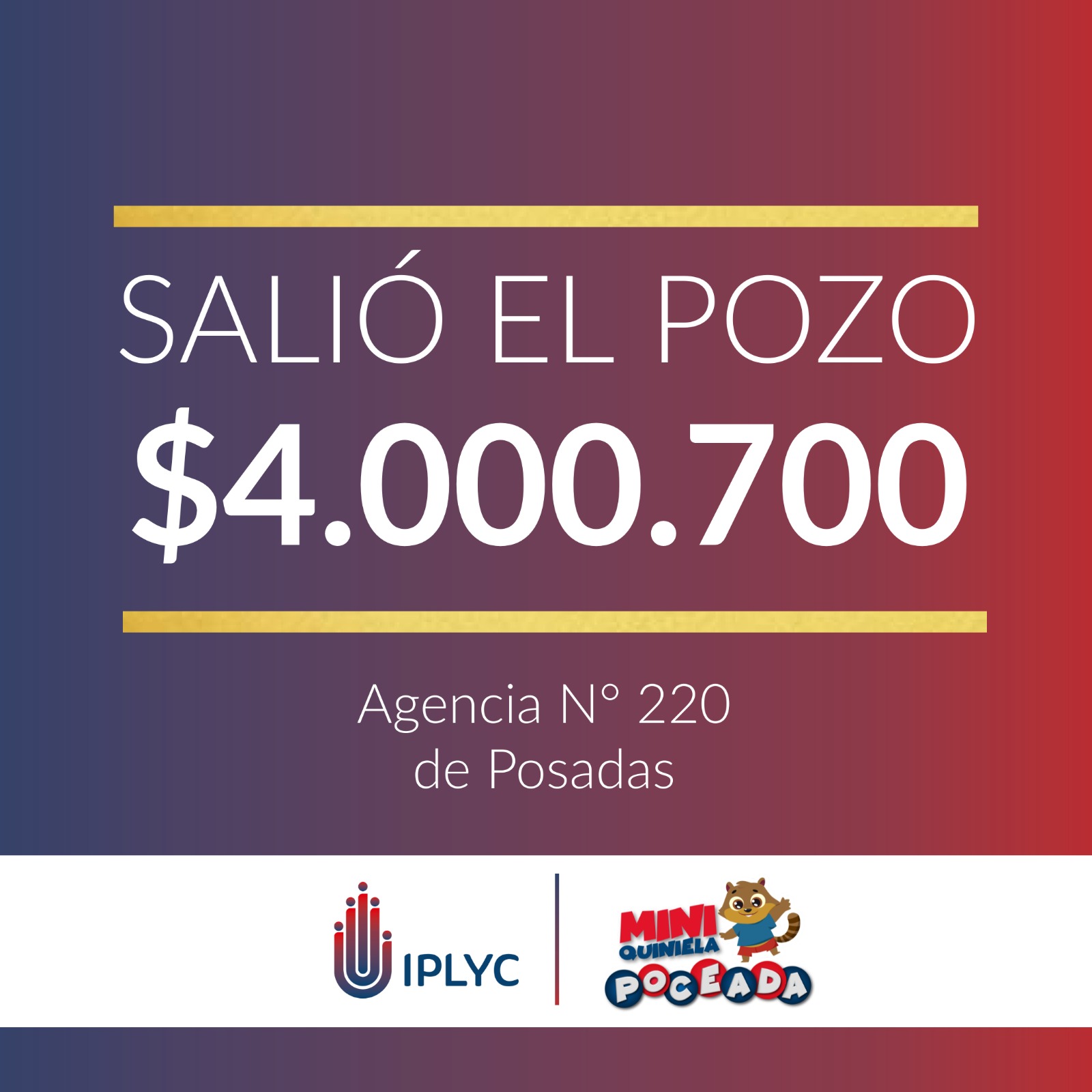 La Mini Poceada entregó otro primer premio