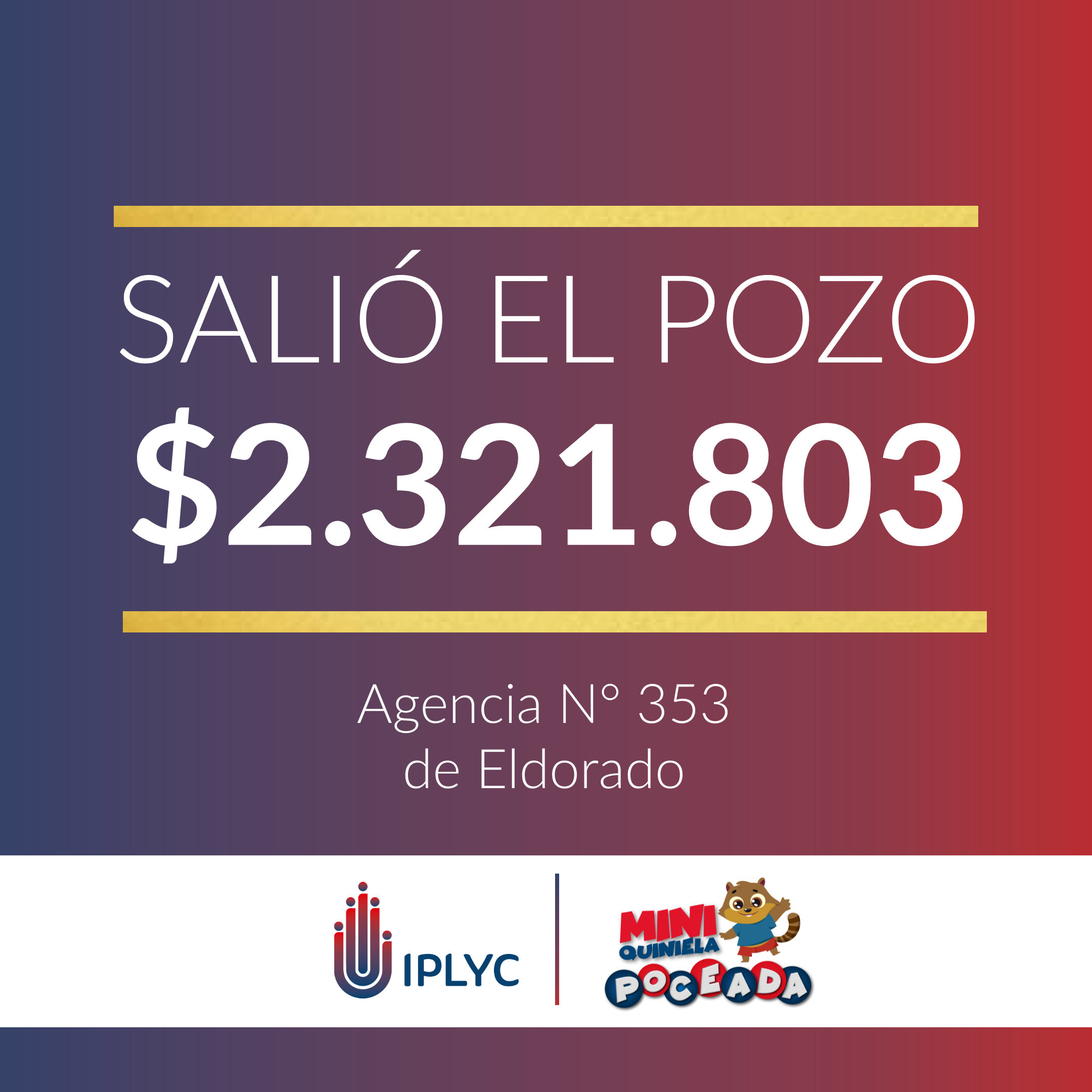 La Mini Poceada salió en Eldorado