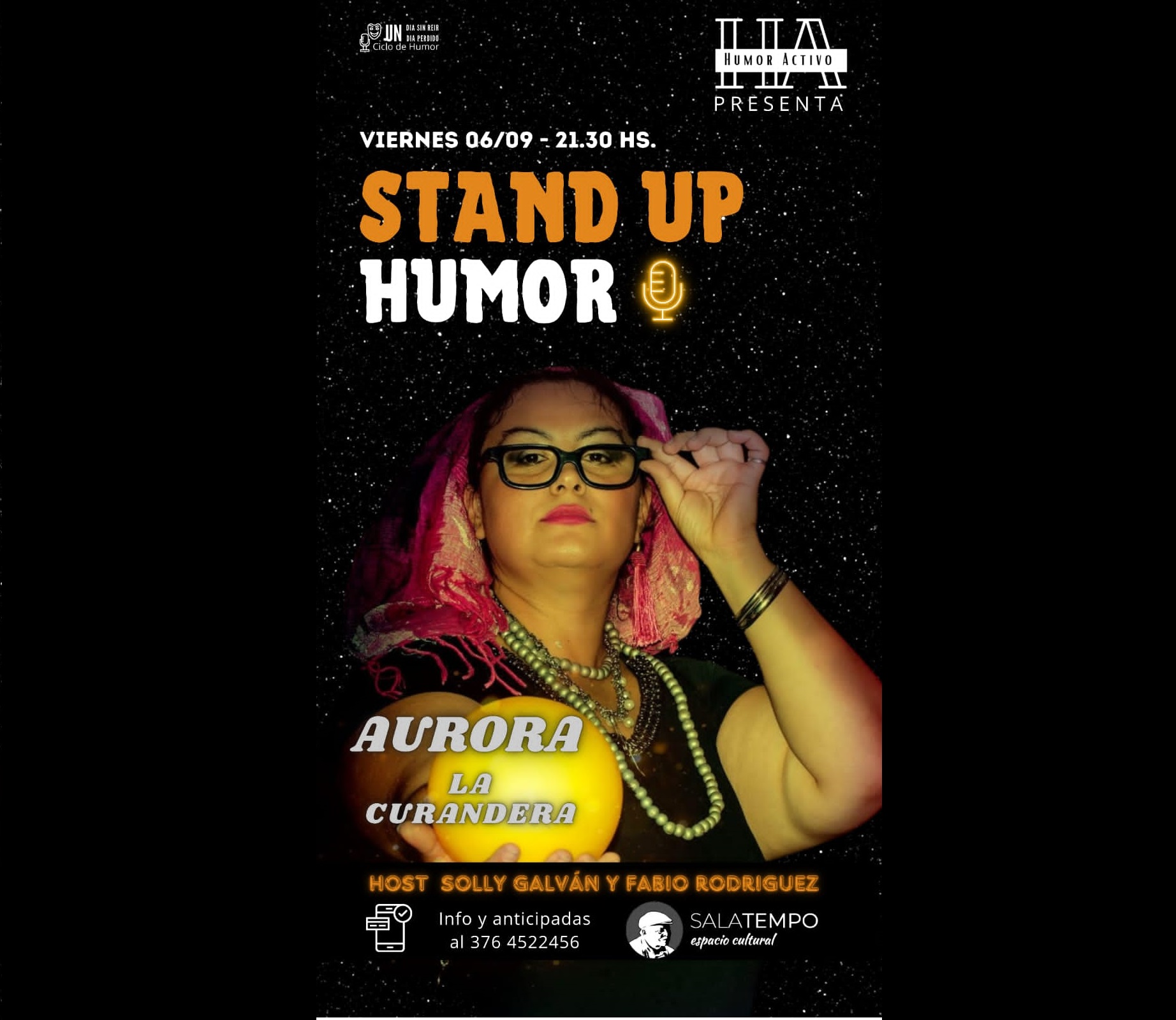 La obereña “Aurora, la curandera” actuará en evento de stand up en Posadas