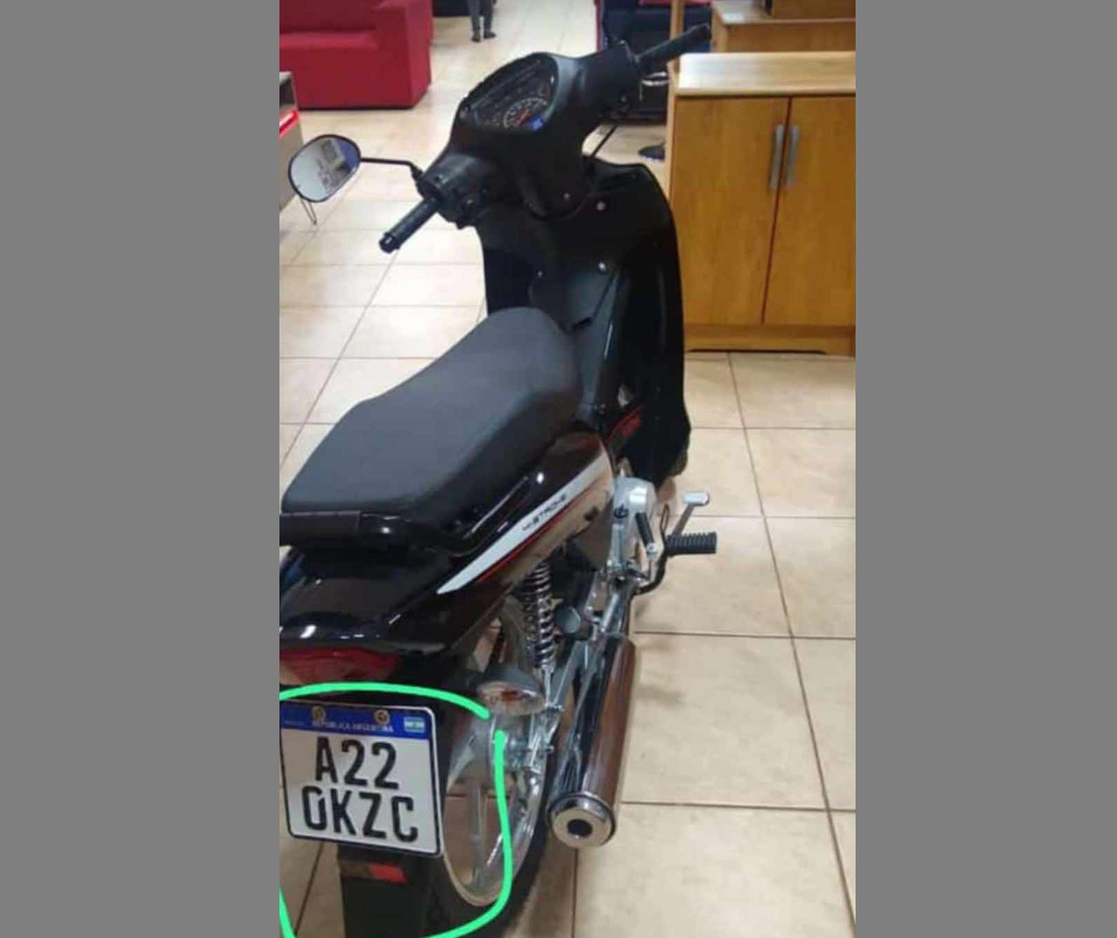 Robaron una moto estacionada en el centro de Oberá