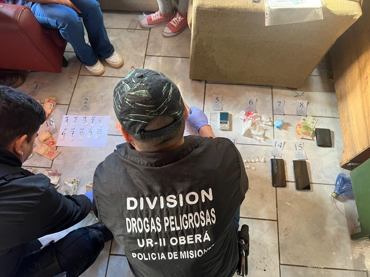 La Policía desbarató al “clan de los Parra”, banda narco familiar dedicada a la venta de cocaína en Oberá