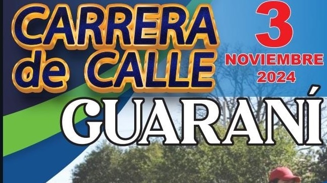 Guaraní se prepara para una gran carrera por las calles del pueblo