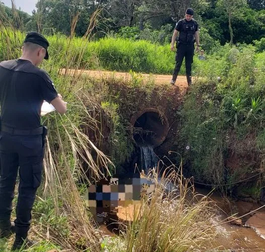 Encontraron muerto a un jubilado en un arroyo en Campo Grande