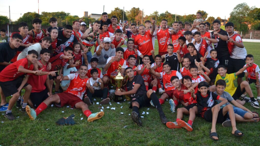 Olimpia festejó un nuevo título de la Liga Regional Obereña