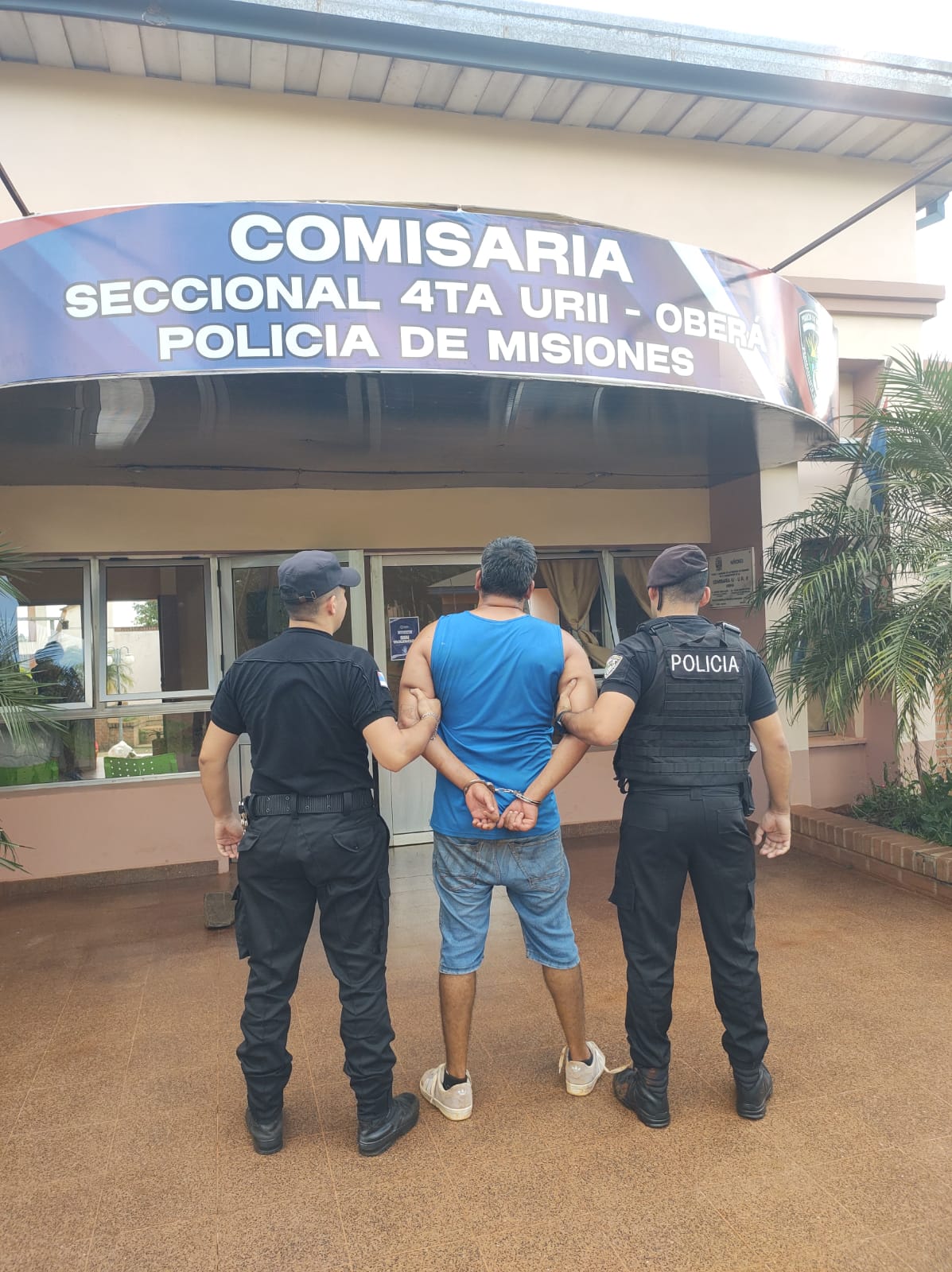 “Machito” agredió a su ex, golpeó a policías y terminó preso