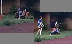 Violencia en Villa Bonita: grabaron brutal agresión a una menor de 13 años