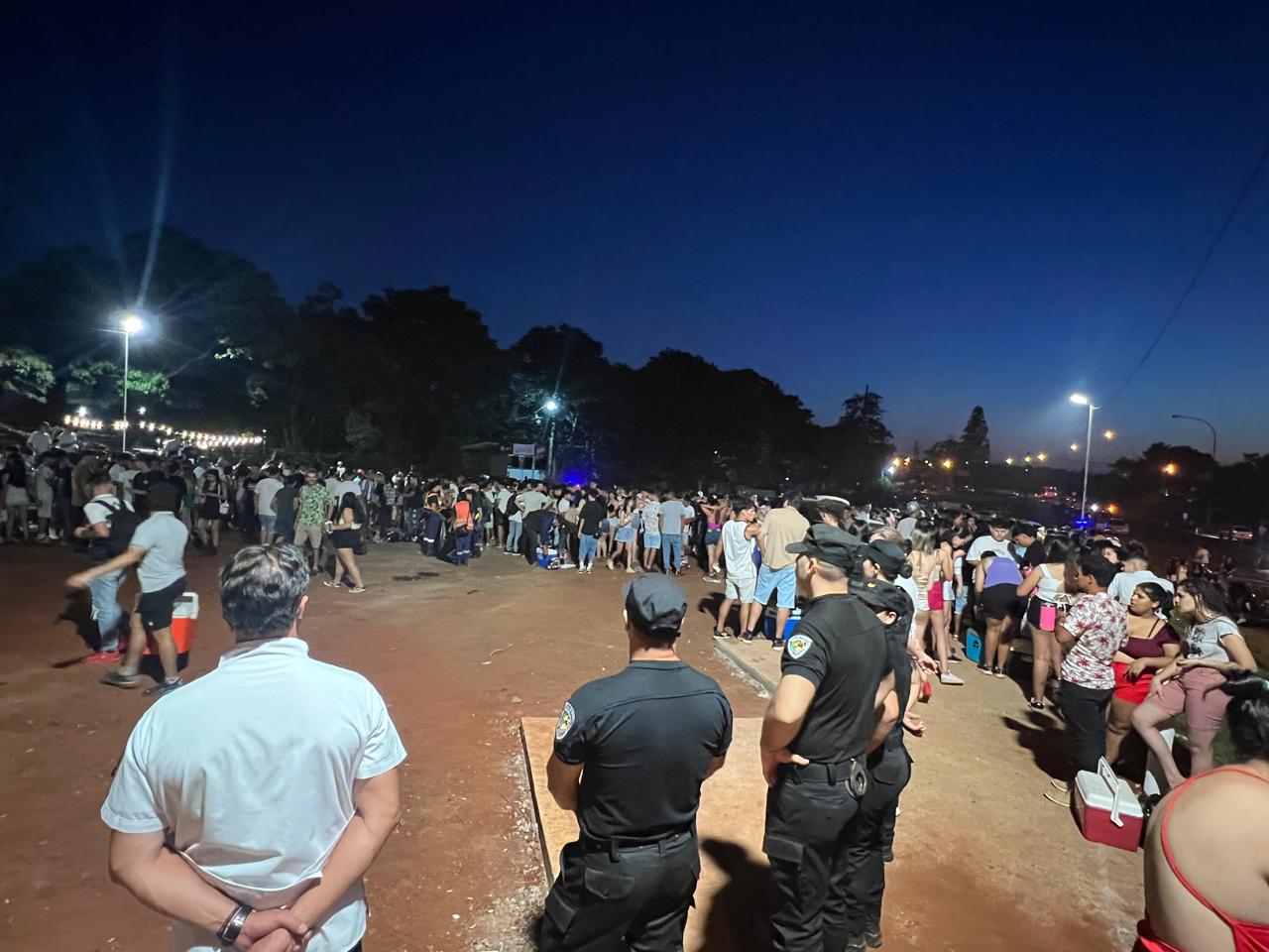 Sin mayores incidentes en los festejos públicos por Año Nuevo en Oberá