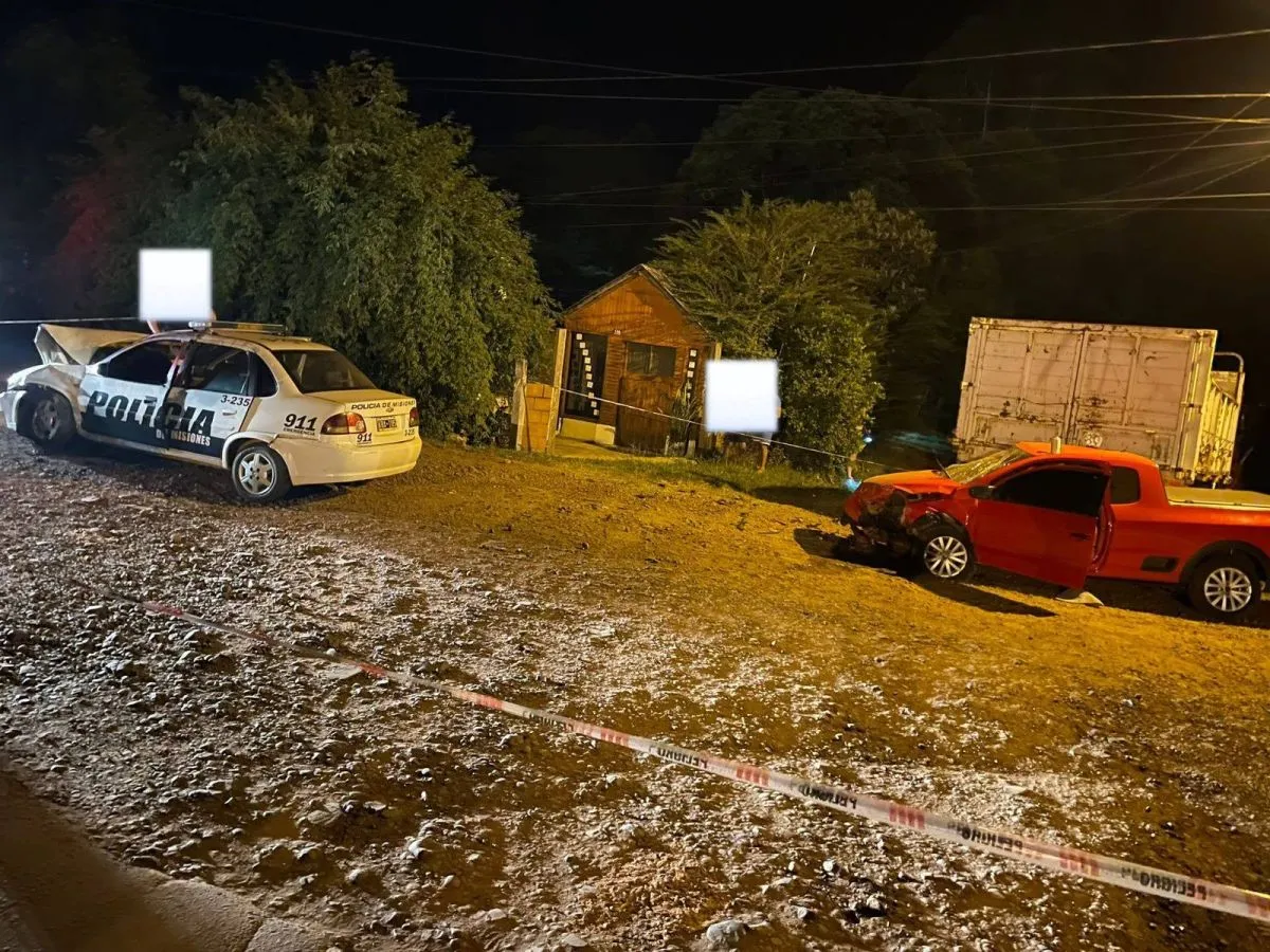 Quiso matar a su ex y al hijo de 4 años y luego chocó un móvil policial: lograron detenerlo