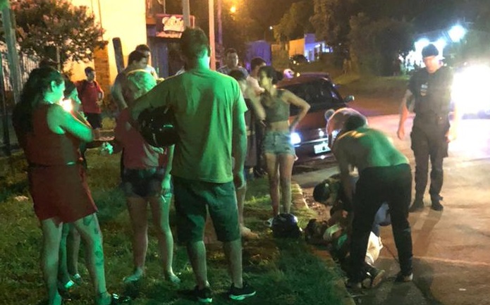 “Estaba borracha y cruzó la calle sin mirar”: siniestro vial en Barrio Norte