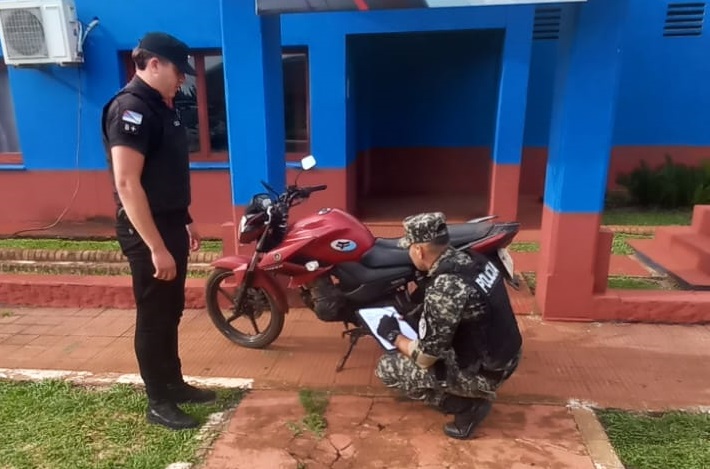 Detuvieron a un joven sospechado de robar una moto en Panambí: le encontraron marihuana