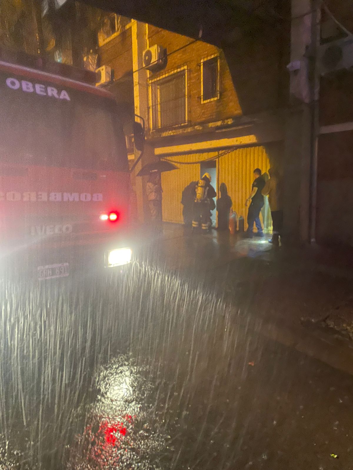 Principio de incendio en Casa Fuentes fue rápidamente sofocado por los Bomberos