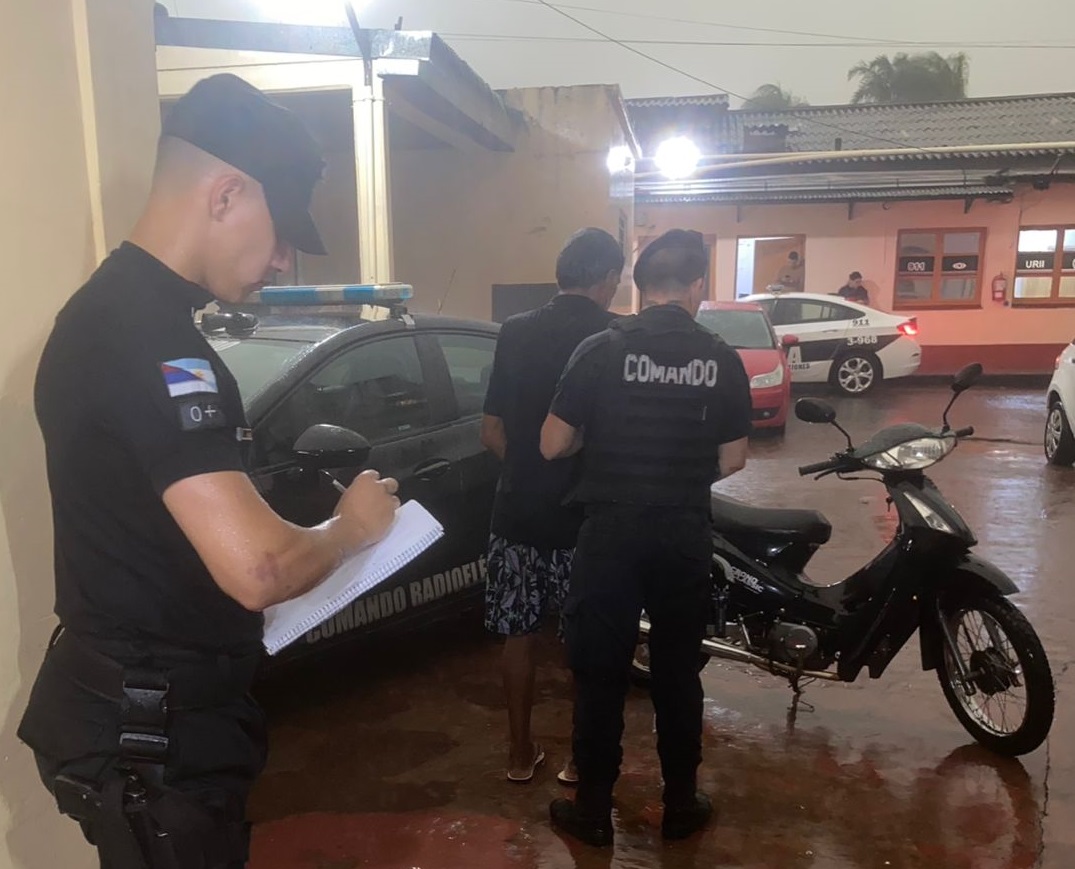 Se escapó de un control, dejó la moto y después dijo que le robaron: preso por falsa denuncia