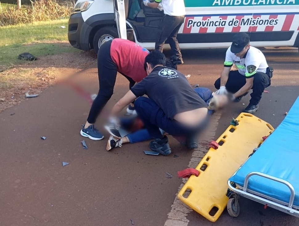 Falleció vecina de Campo Ramón que se dirigía a trabajar y chocó contra un camión