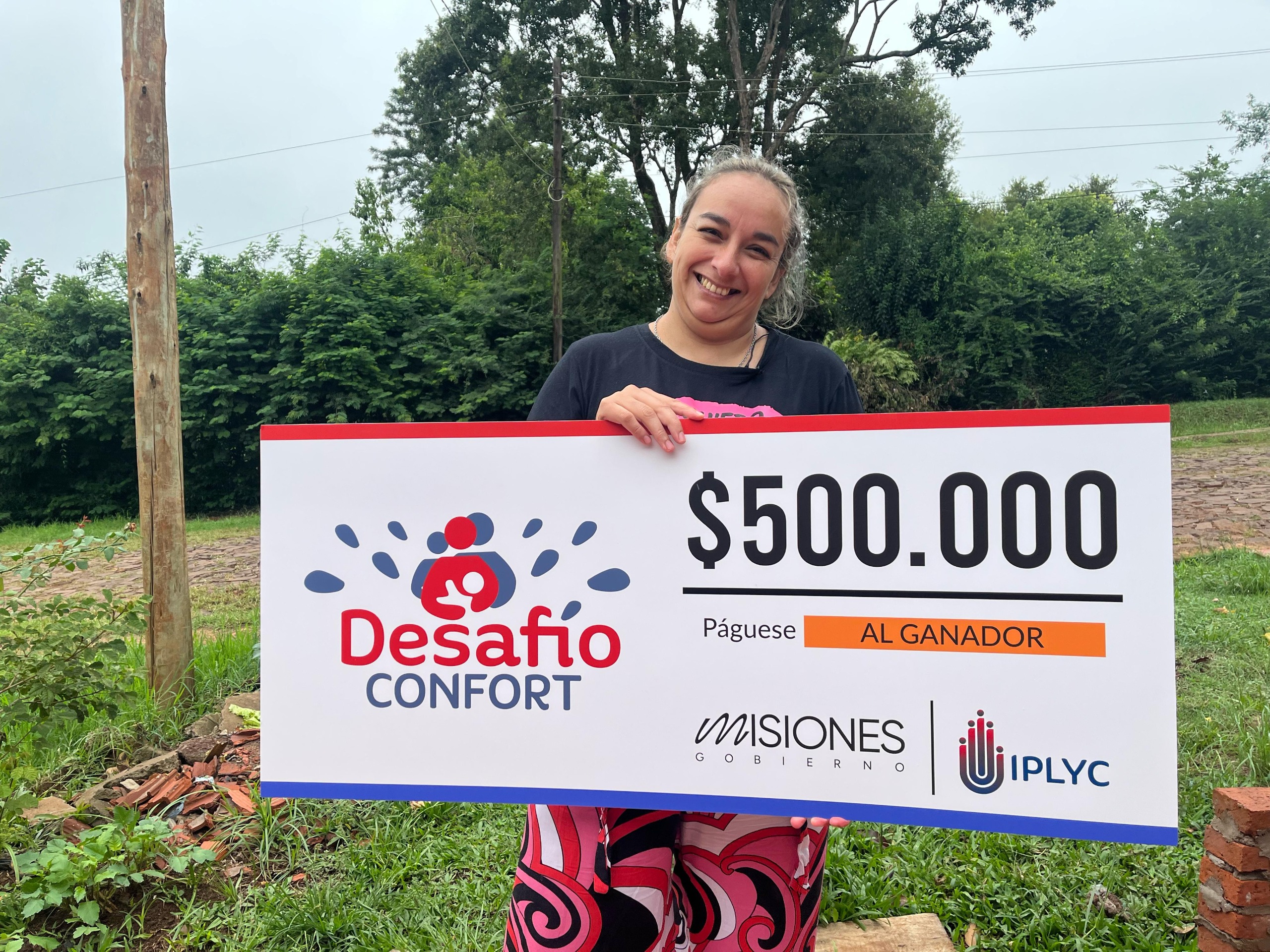 Usará el dinero de Desafío para terminar su local comercial