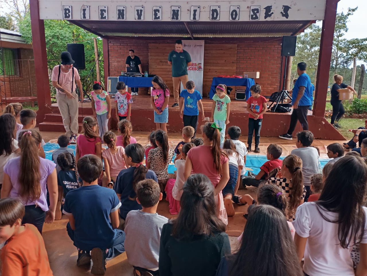 Esperado y divertido encuentro con chicos de colonia El Saltito  