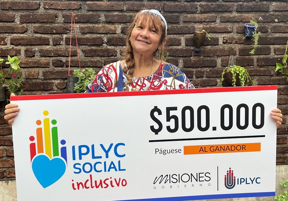 Con el premio del Inclusivo, comprará insumos para su emprendimiento de corte y confección