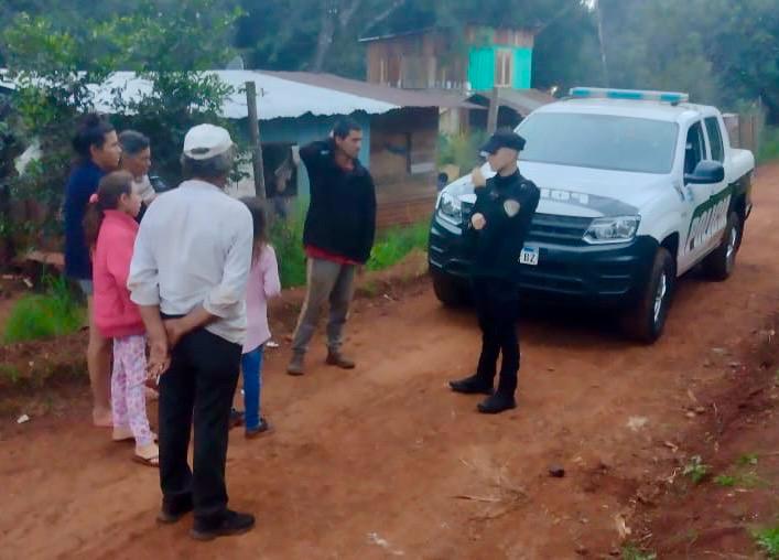 Joven en situación de calle fue contenido por su familia