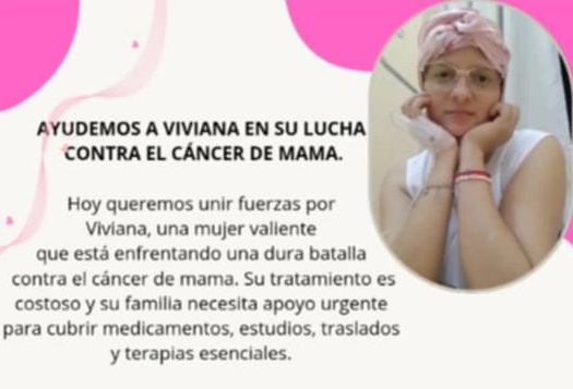 Solicitan colaboración para una obereña que afronta un tratamiento oncológico