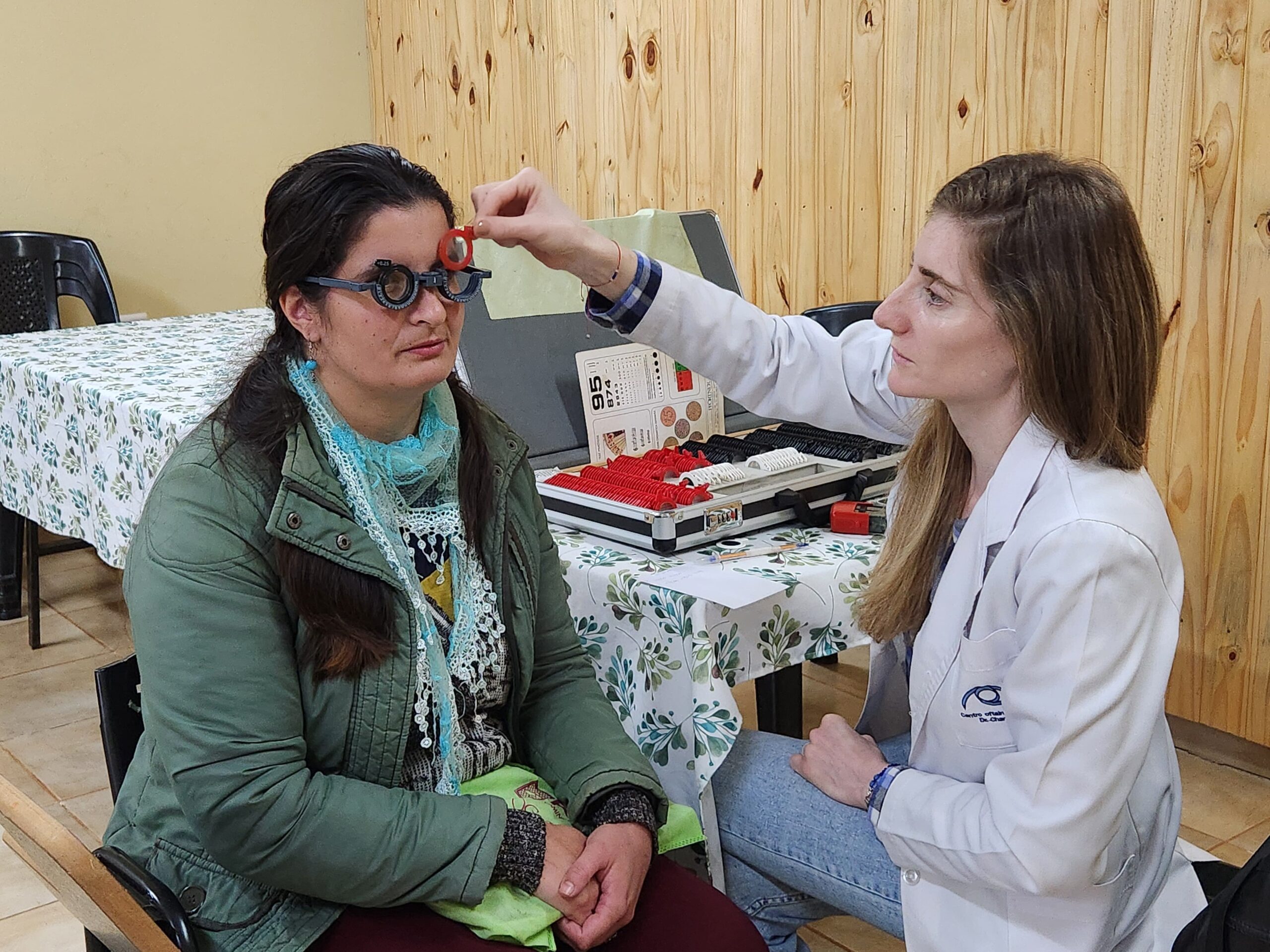 Mirar Mejor atendió consultas y recetó decenas de anteojos para vecinos de Colonia Alberdi