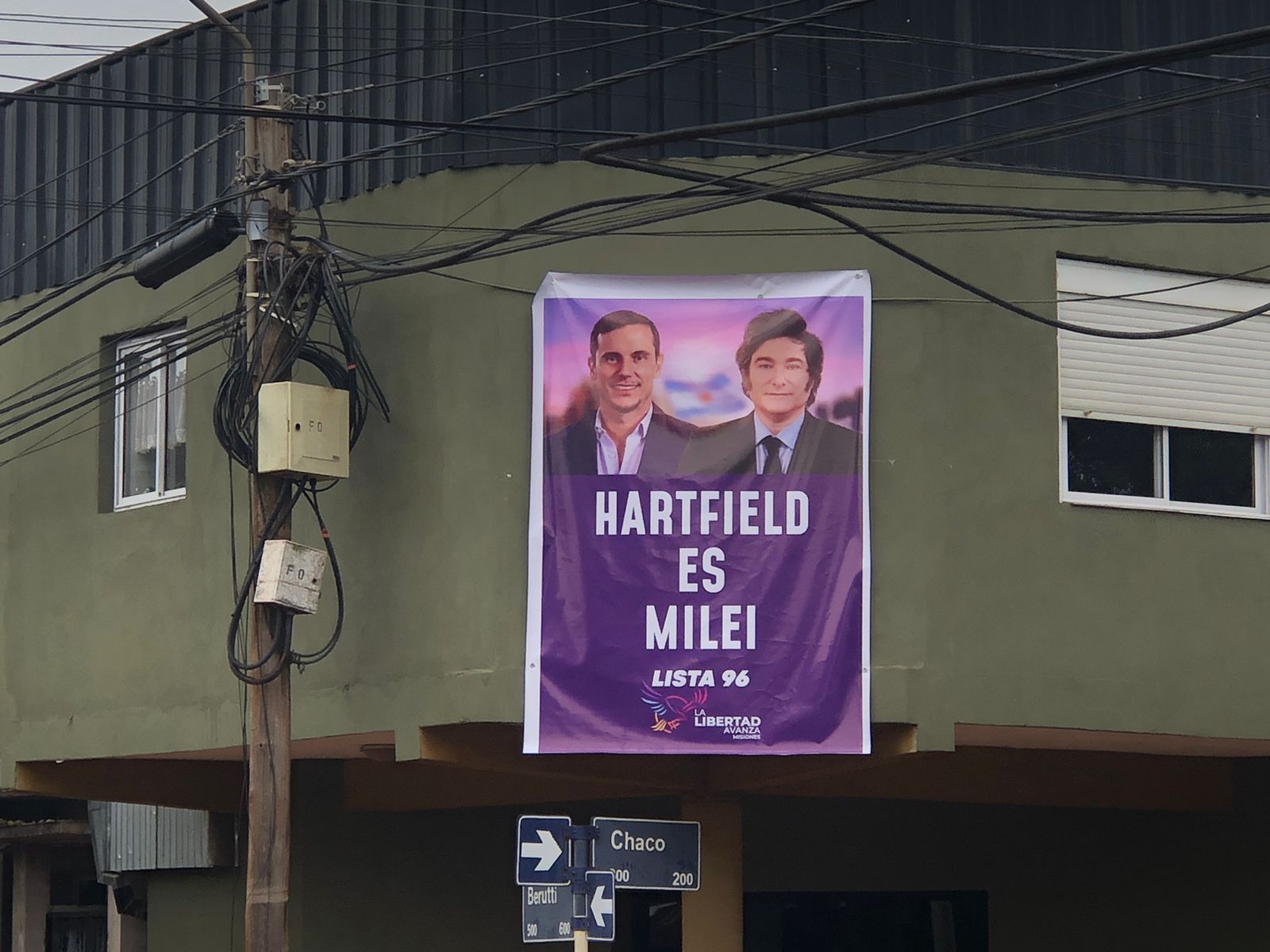 Diego Hartfield: ex tenista, ex candidato del Frente Renovador y ahora la cara de Milei en Misiones, dice qué