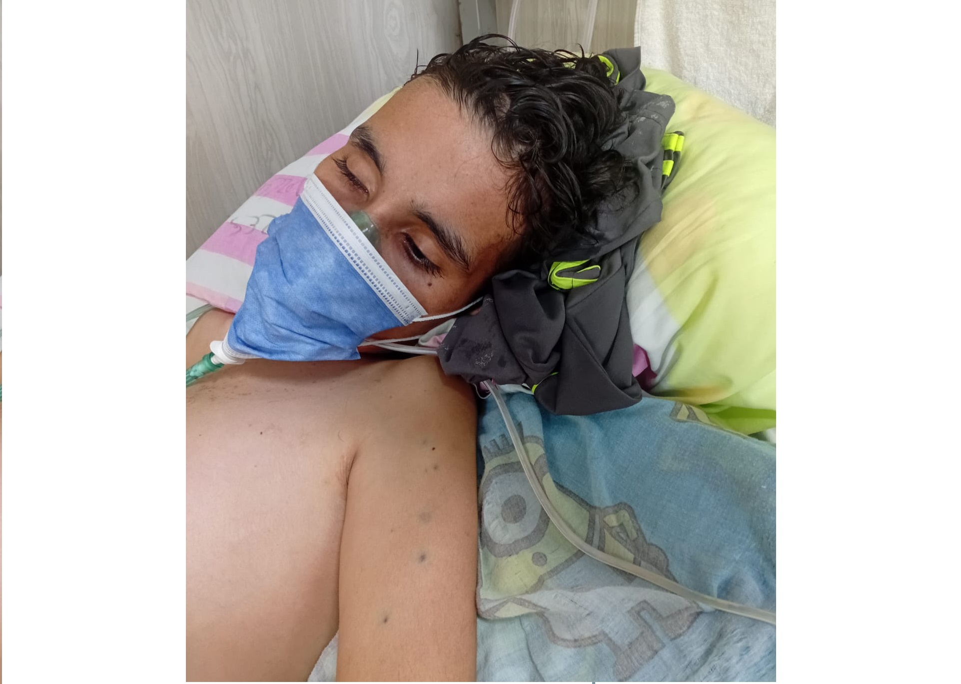 Ruegan ayuda para un joven obereño con una grave infección en el cerebro