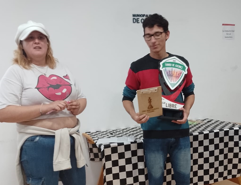 El obereño Walter Ringeloth campeón de la segunda fecha del Misionero de Ajedrez