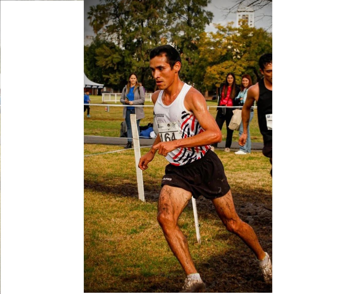 Agustín Da Silva obtuvo un meritorio 5° puesto en el Nacional de Cross Country, a pesar de correr engripado