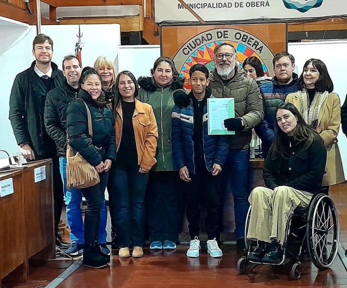Donaron terreno para la construcción del Centro de Educación Física Especial de Oberá
