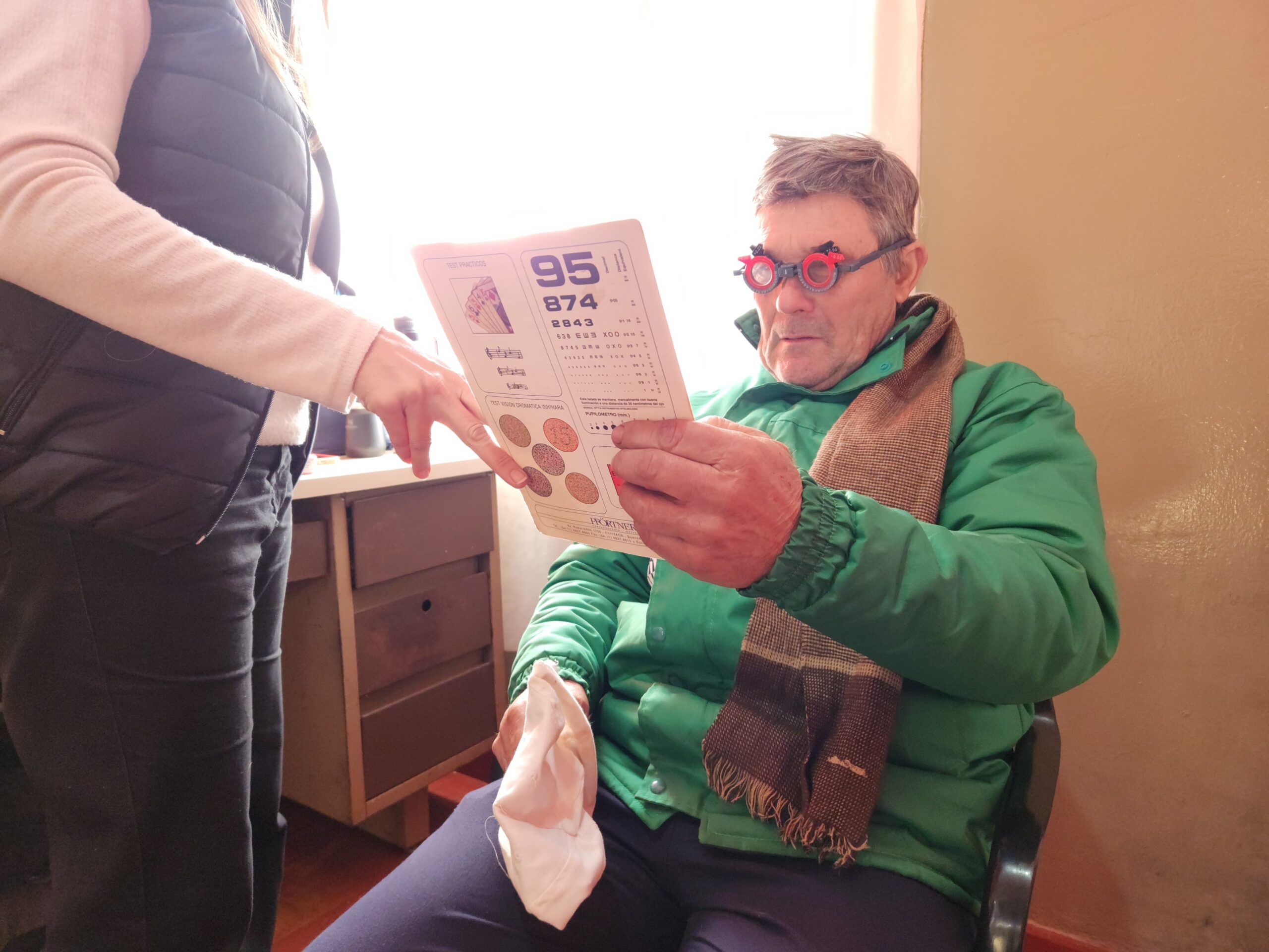 La atención oftalmológica integral arribó a Florentino Ameghino de la mano de Mirar Mejor