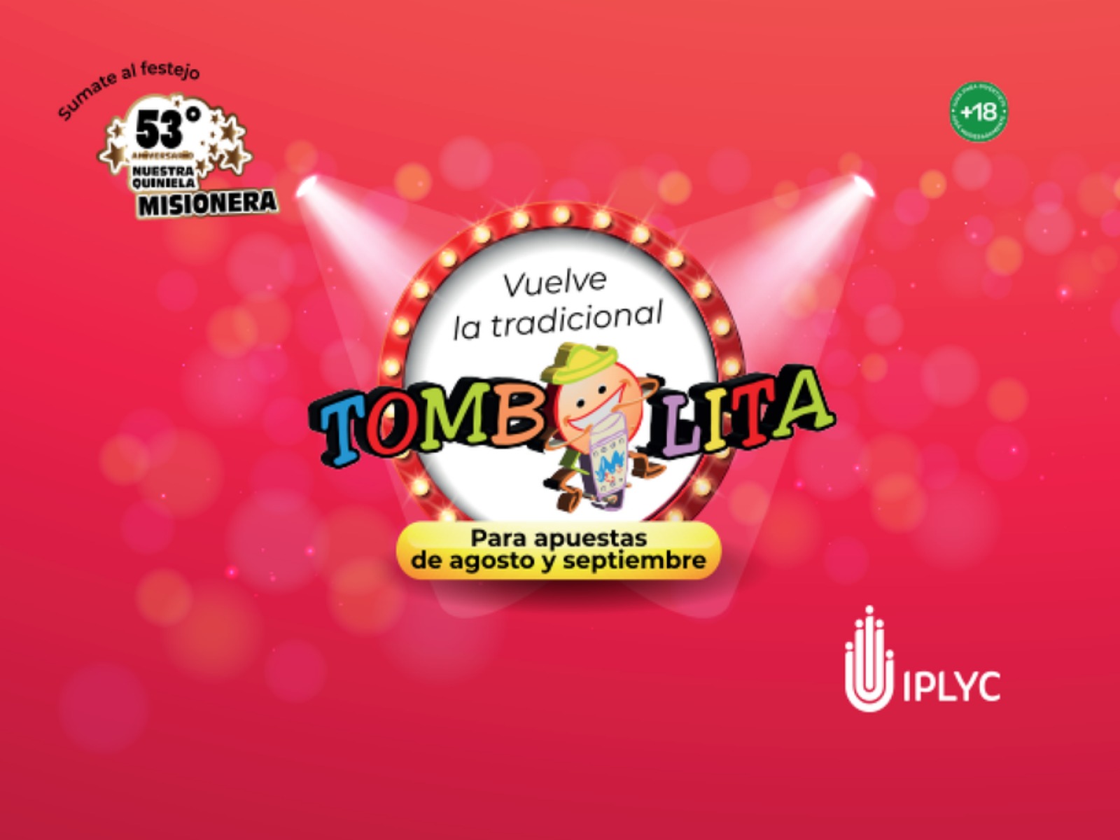 La Quiniela Misionera cumple 53 años y los festeja con una Tombolita