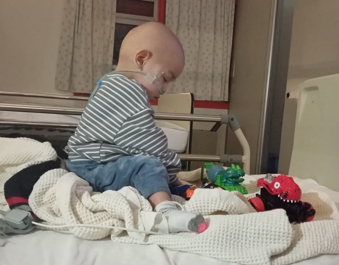 Max tiene 2 años, padece cáncer y solicitan colaboración para afrontar el tratamiento en Buenos Aires