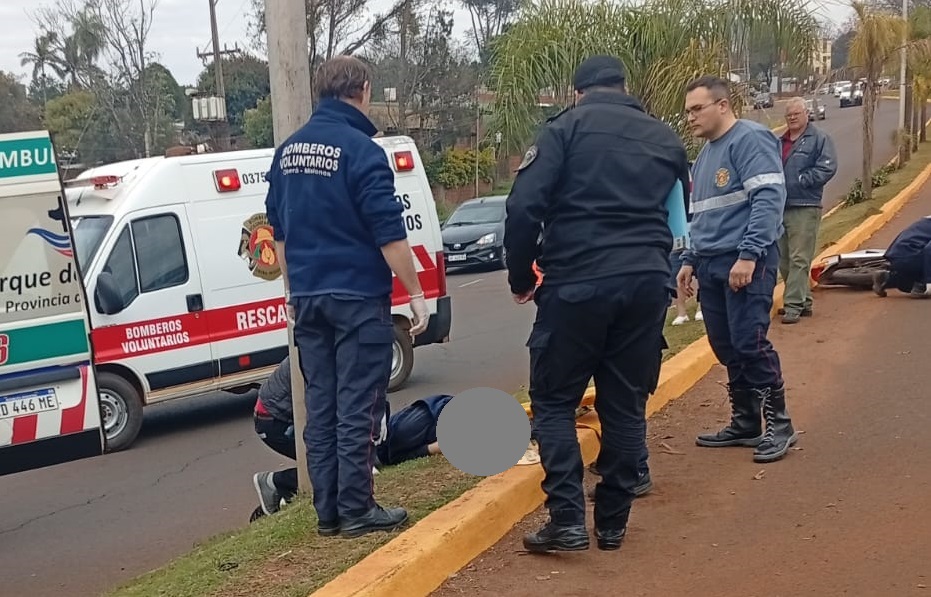 Una joven falleció al despistar con su moto en avenida De Las Américas