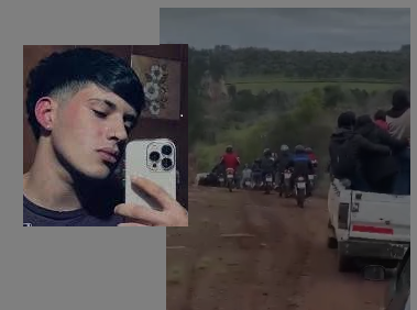 Sepultaron en Campo Ramón los restos de un joven atropellado por la policía: “Pedimos justicia”