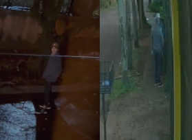 Tiene antecedentes y andaba suelto: lo grabaron forzando coches y después entrando en casa ajena