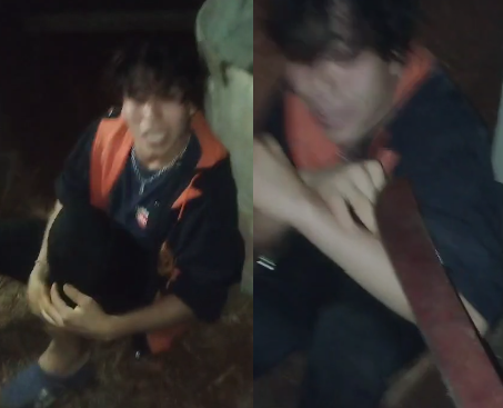 Tiene antecedentes, lo encontraron robando, lo filmaron y le dieron unos «correctivos» con machete
