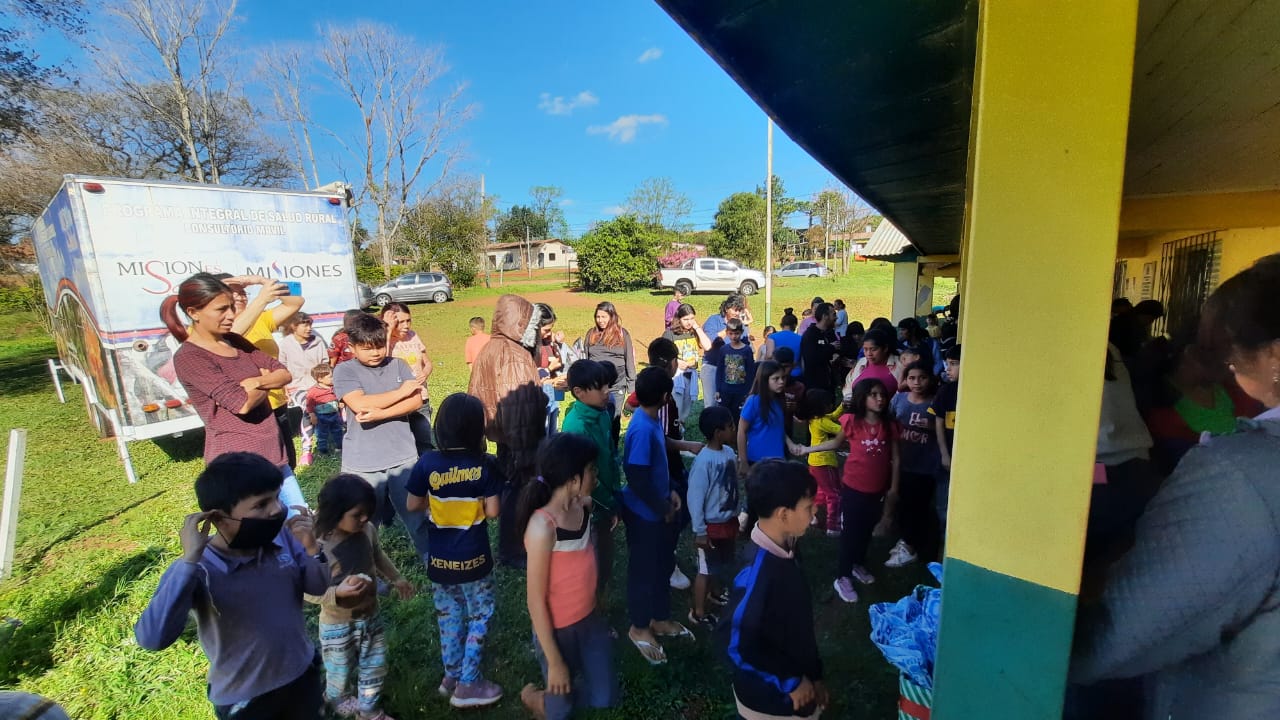 Agasajo y controles en el mes del Niño en Cien Hectáreas  