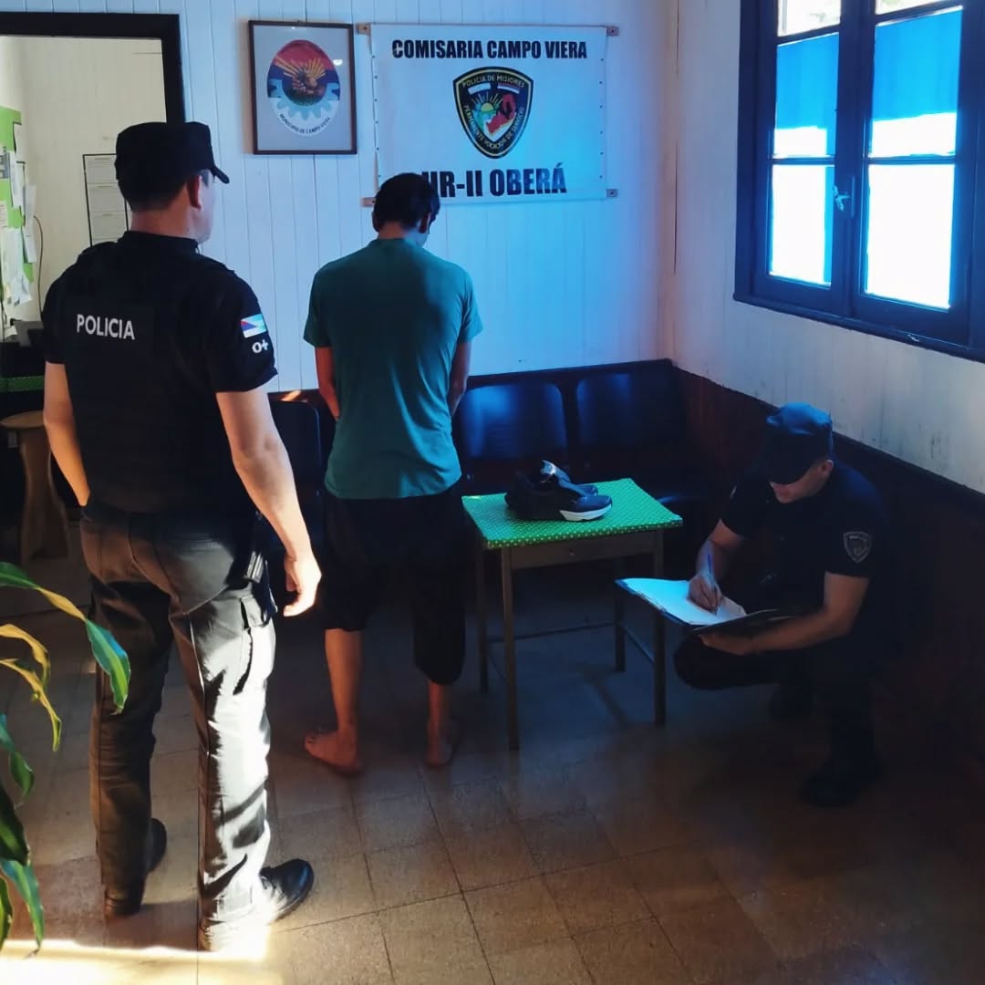 Le robó a su propio abuelo de 85 años: otro zombi de la droga en Campo Viera