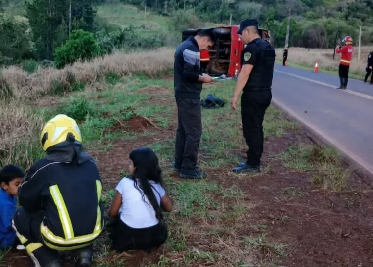 Vuelco en el Guaraypo: son seis las personas hospitalizadas, todos estables