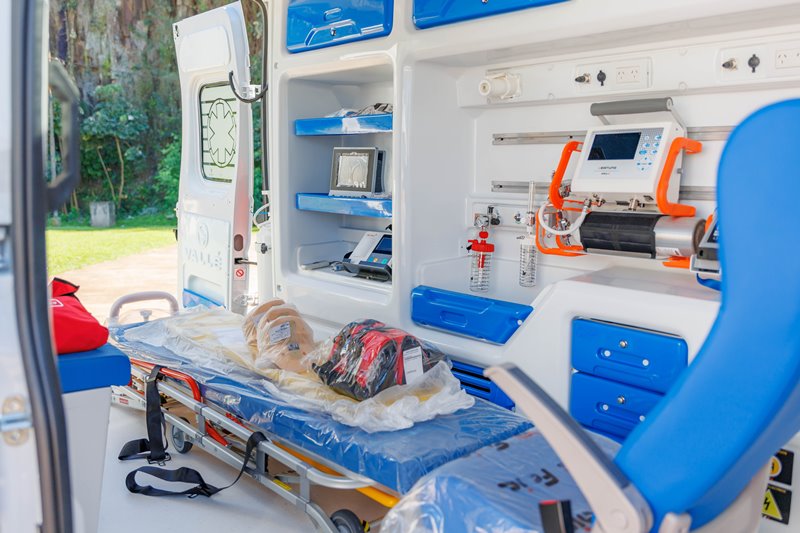 El Hospital de Oberá recibió una ambulancia de alta complejidad