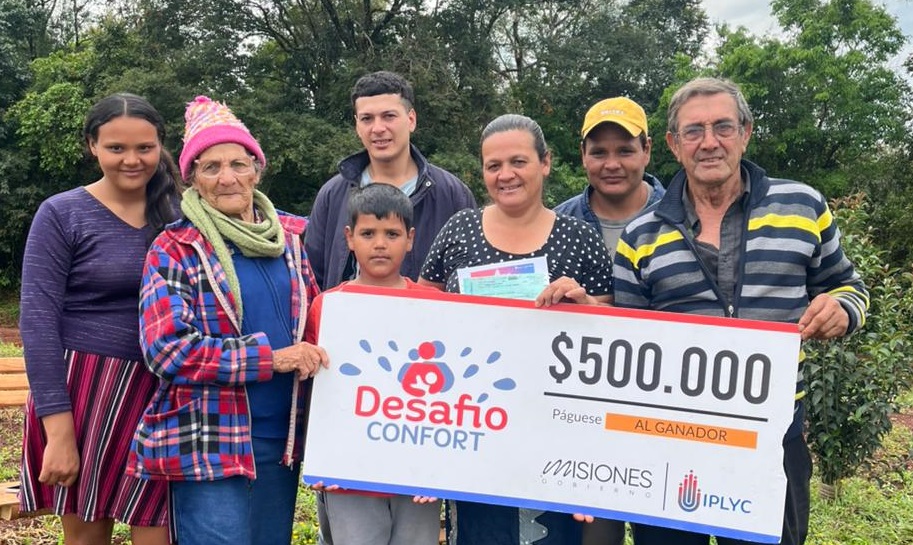 La ganadora de Desafío Confort destinará el premio para seguir con la edificación de su casa