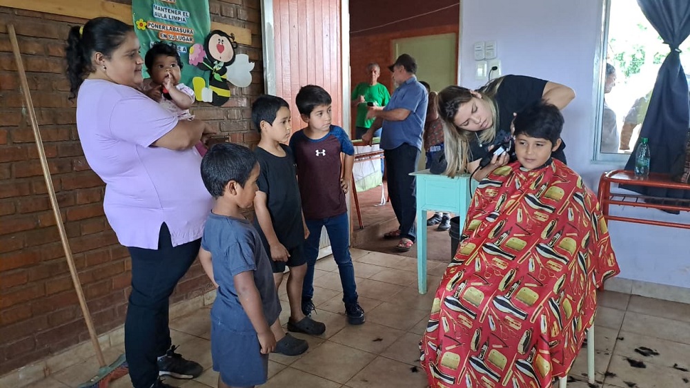 Estamos con Vos, presente en Caraguatay con múltiples servicios para centenares de vecinos