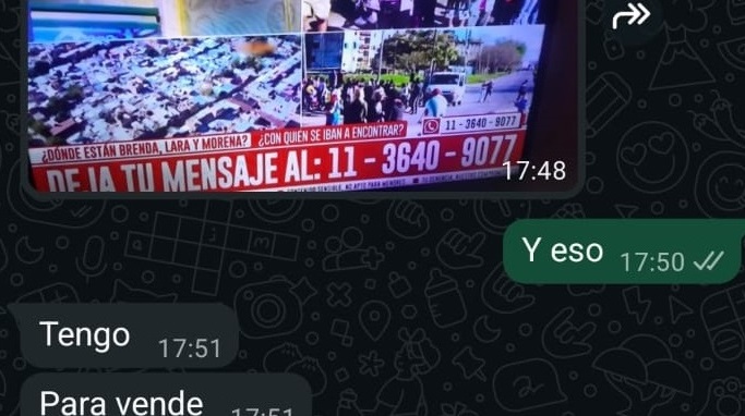 Conocidos delincuentes ofrecen lo robado por WhatsApp: “150 y se va, regalada”