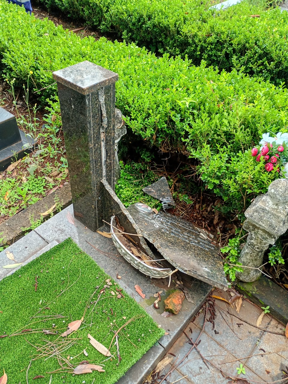 El colmo del chorro: los descubrieron robando en el cementerio de Oberá