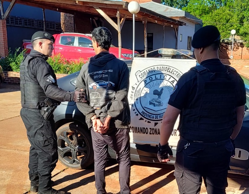 Tiene prohibición de acercamiento hacia su ex y esta mañana fue a molestar: terminó preso