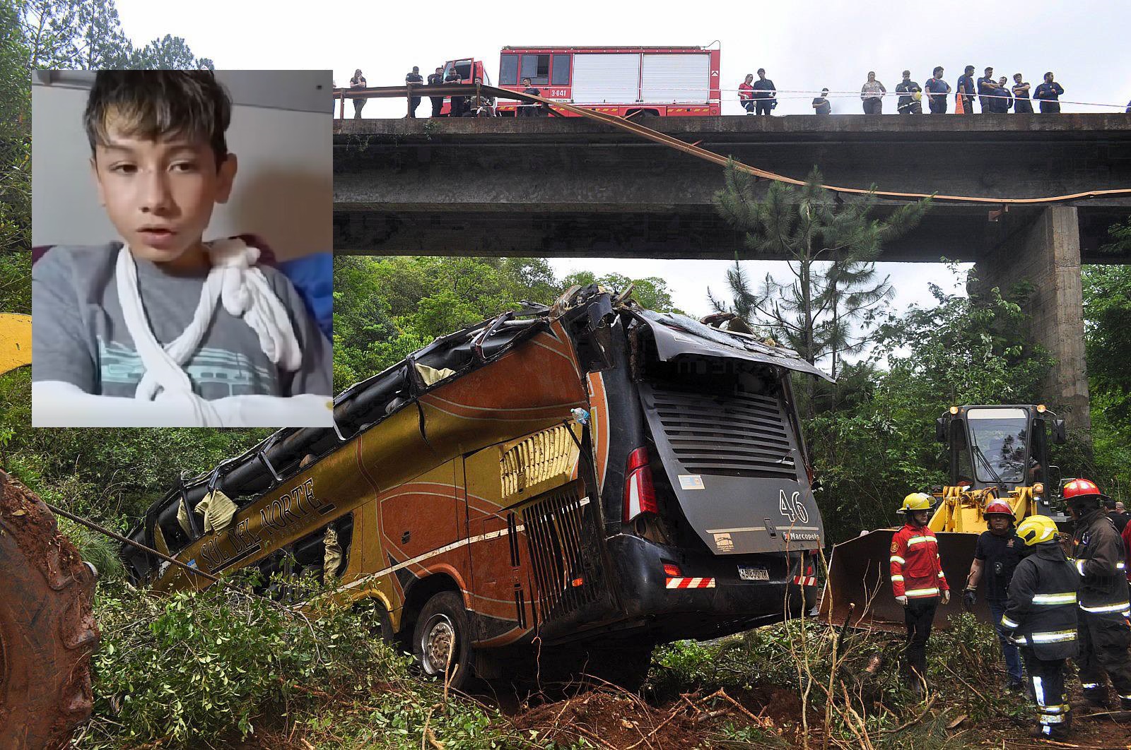 “Si toman alcohol no salgan a la ruta, porque lastiman a gente inocente”: conmovedor pedido del nene que sobrevivió a la tragedia del Yazá