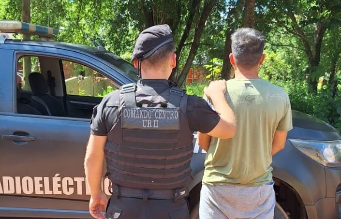 Lo encontraron fritando chipa en la casa de su ex y terminó preso por amenazas