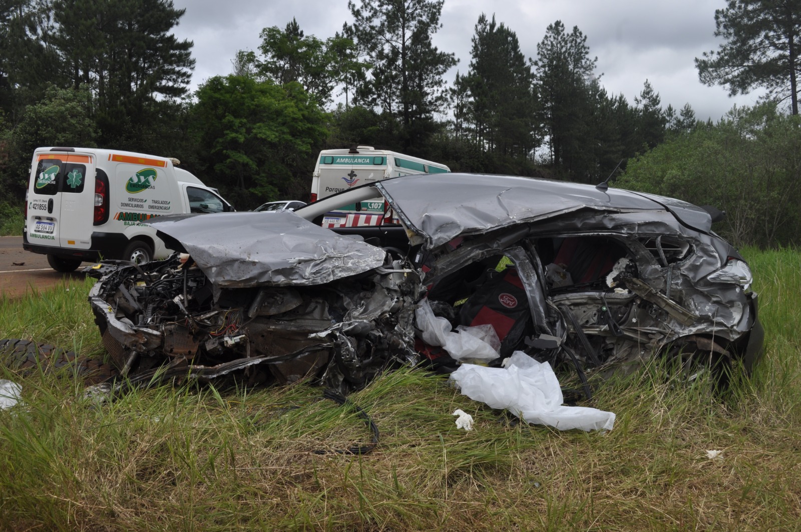 Tragedia del Yazá: dio positivo el test de alcoholemia al conductor del Focus que chocó al colectivo