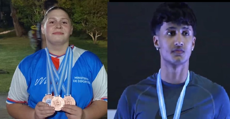 Oberá se trajo 4 medallas del Nacional de levantamiento olímpico